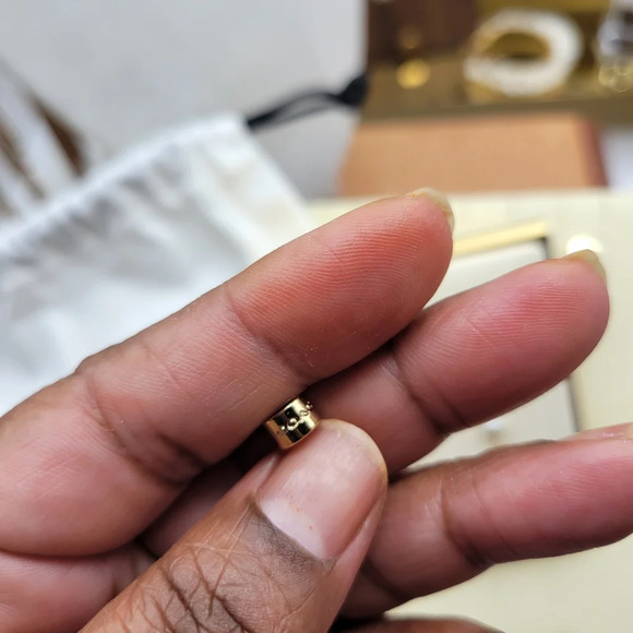 Coach • Dangle & Drop Earrings • Faux Pearl • Goldtone • Dainty - Picture 6 of 8